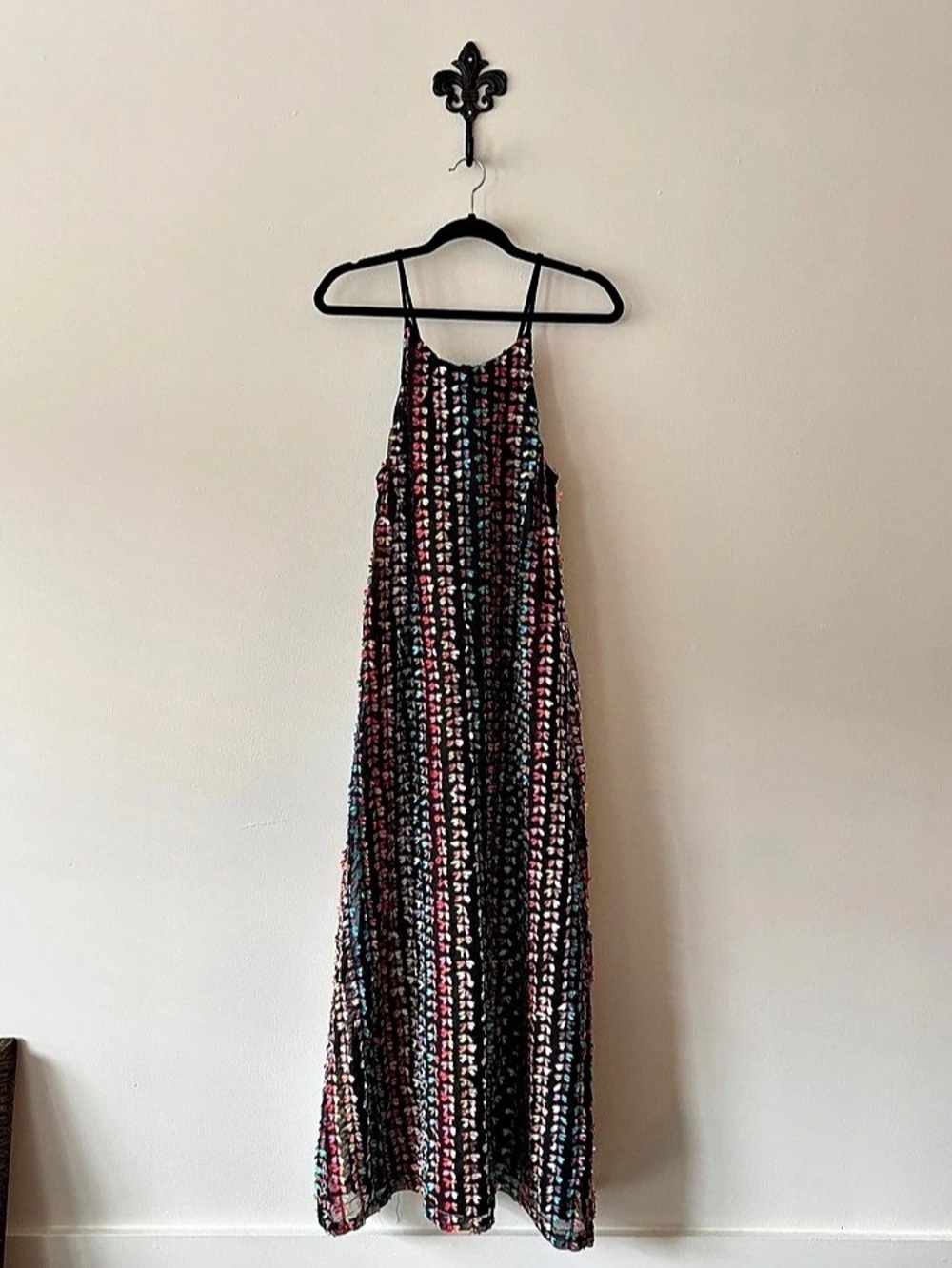 Medium Bow Print Maxi Dress Size Medium Like New